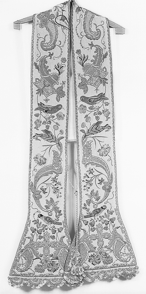 stola - manifattura italiana (sec. XVIII)