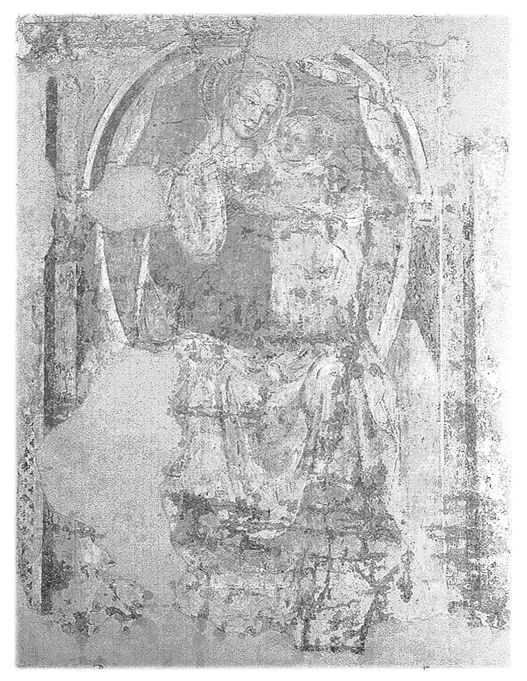 Madonna con Bambino (dipinto) - ambitodi Pietro Giovanni Lianori (secondo quarto sec. XV)