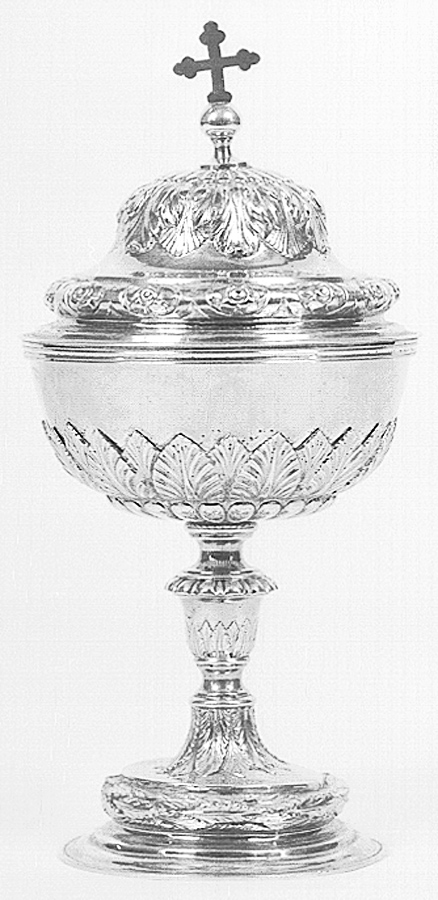 pisside - bottega Gambari (sec. XVIII)