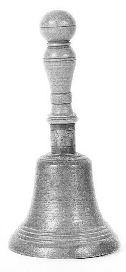 campanello d'altare - manifattura emiliana (sec. XIX)