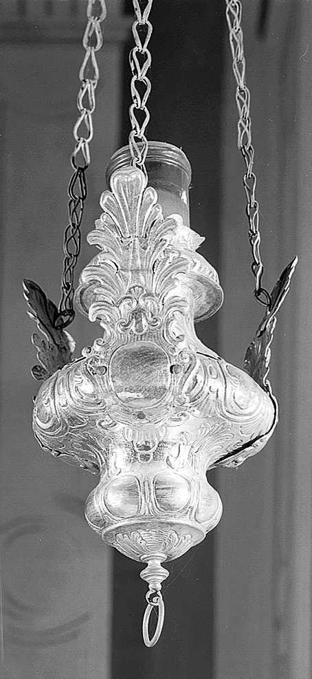 lampada pensile - manifattura emiliana (prima metà sec. XVIII)