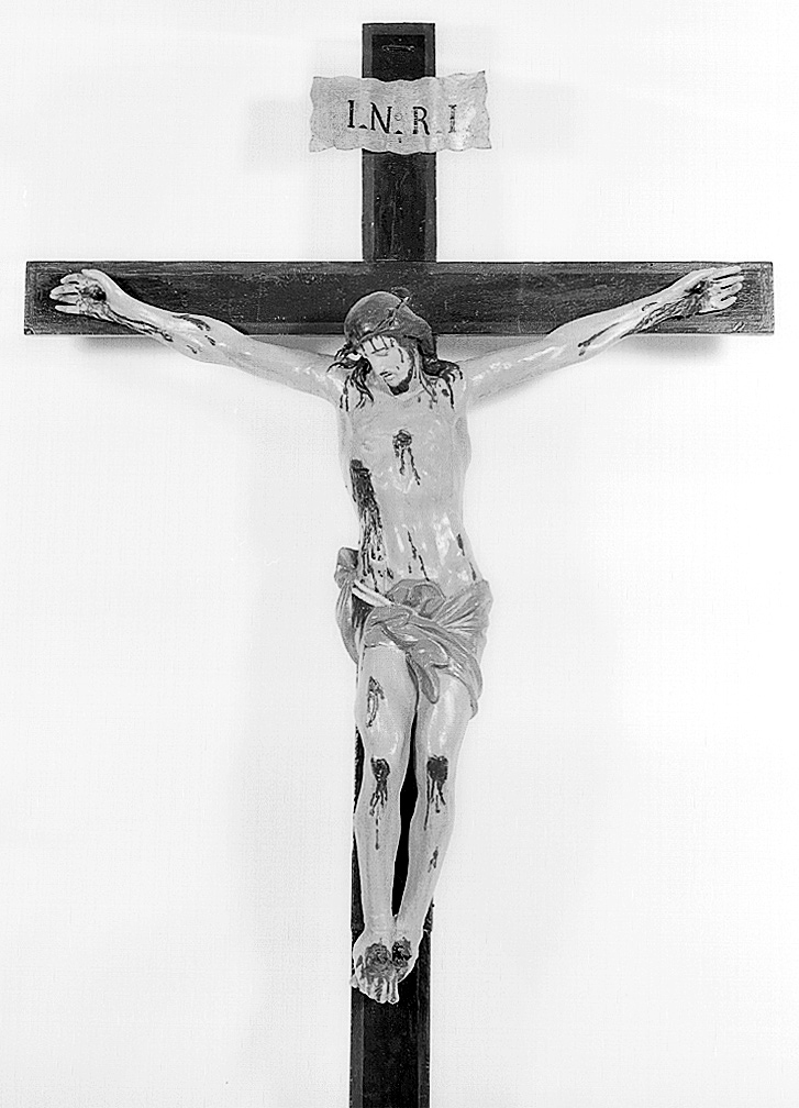 Cristo crocifisso (scultura) - manifattura emiliana (sec. XVIII)