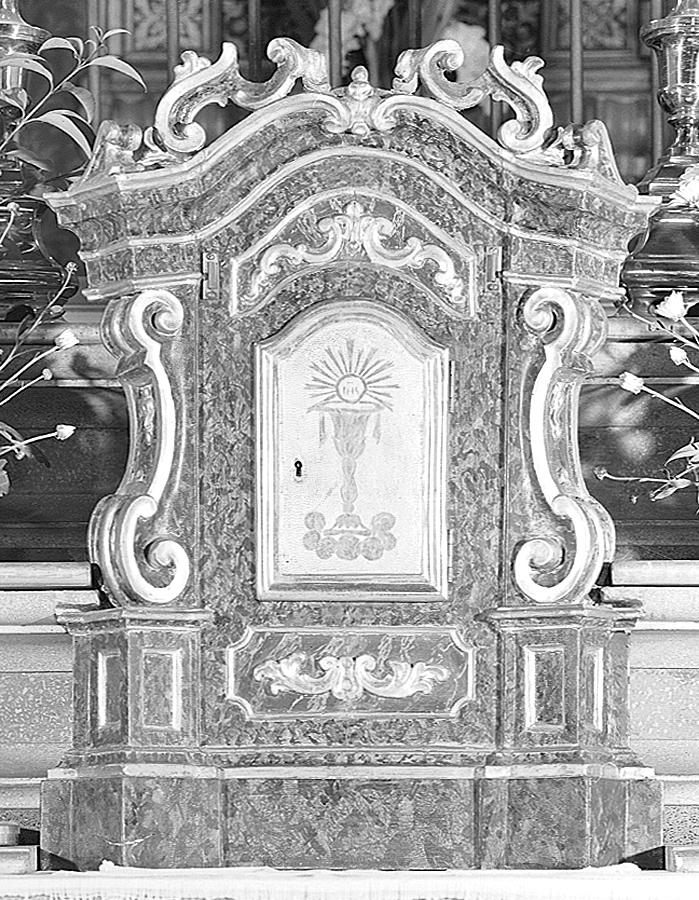 tabernacolo - manifattura emiliana (seconda metà sec. XVIII)