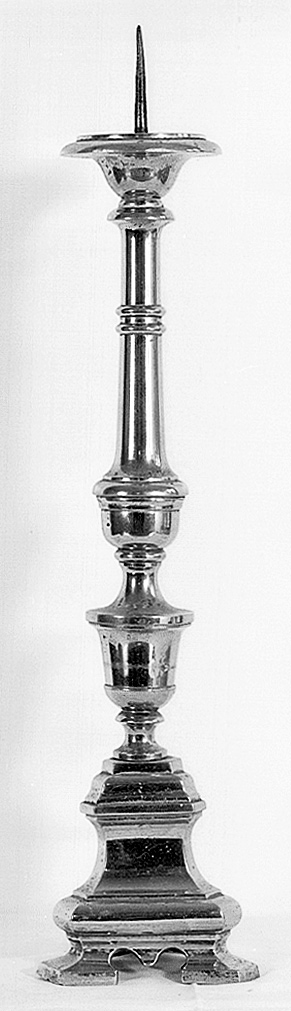 candeliere - manifattura emiliana (seconda metà sec. XVIII)