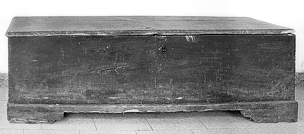 cassapanca - manifattura emiliana (sec. XIX)