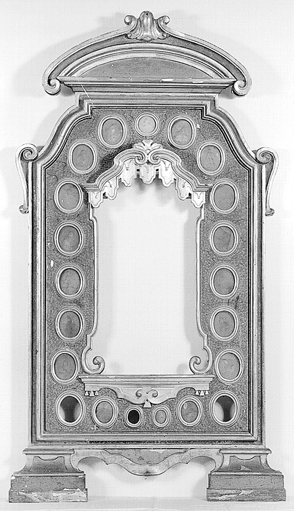 reliquiario - a tabella - manifattura emiliana (seconda metà sec. XVIII)