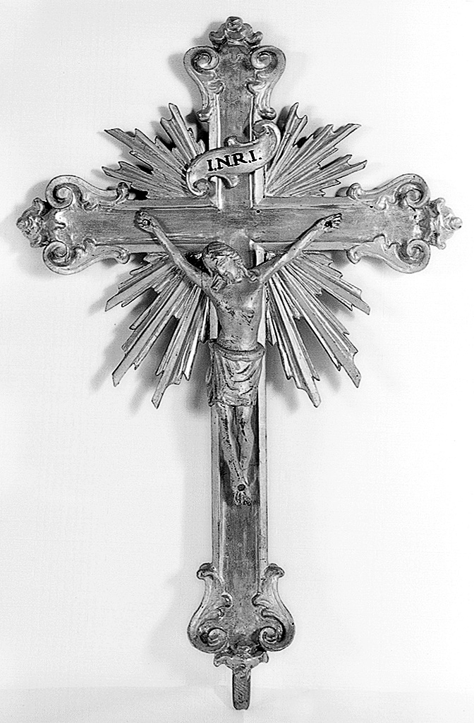 croce processionale - manifattura emiliana (seconda metà sec. XVIII)