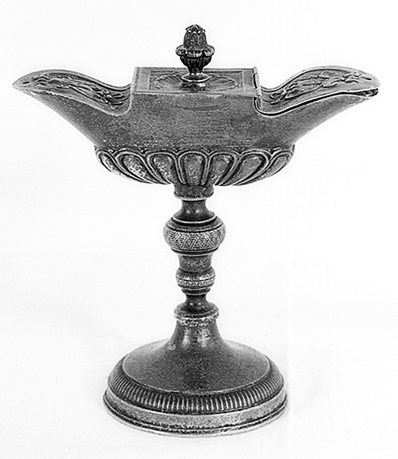 navicella portaincenso - manifattura emiliana (prima metà sec. XIX)