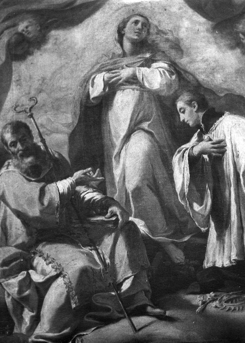 Madonna e Santi (dipinto) - ambito emiliano (sec. XVIII)