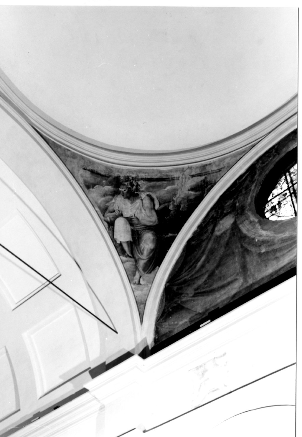 San Giovanni Evangelista (dipinto, elemento d'insieme) di Settevecchi Ludovico (sec. XVI)