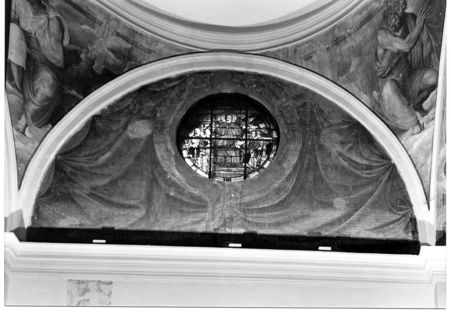 finto panneggio (dipinto) di Chiavenna Giovanni Antonio detto Zavatta (sec. XVI)