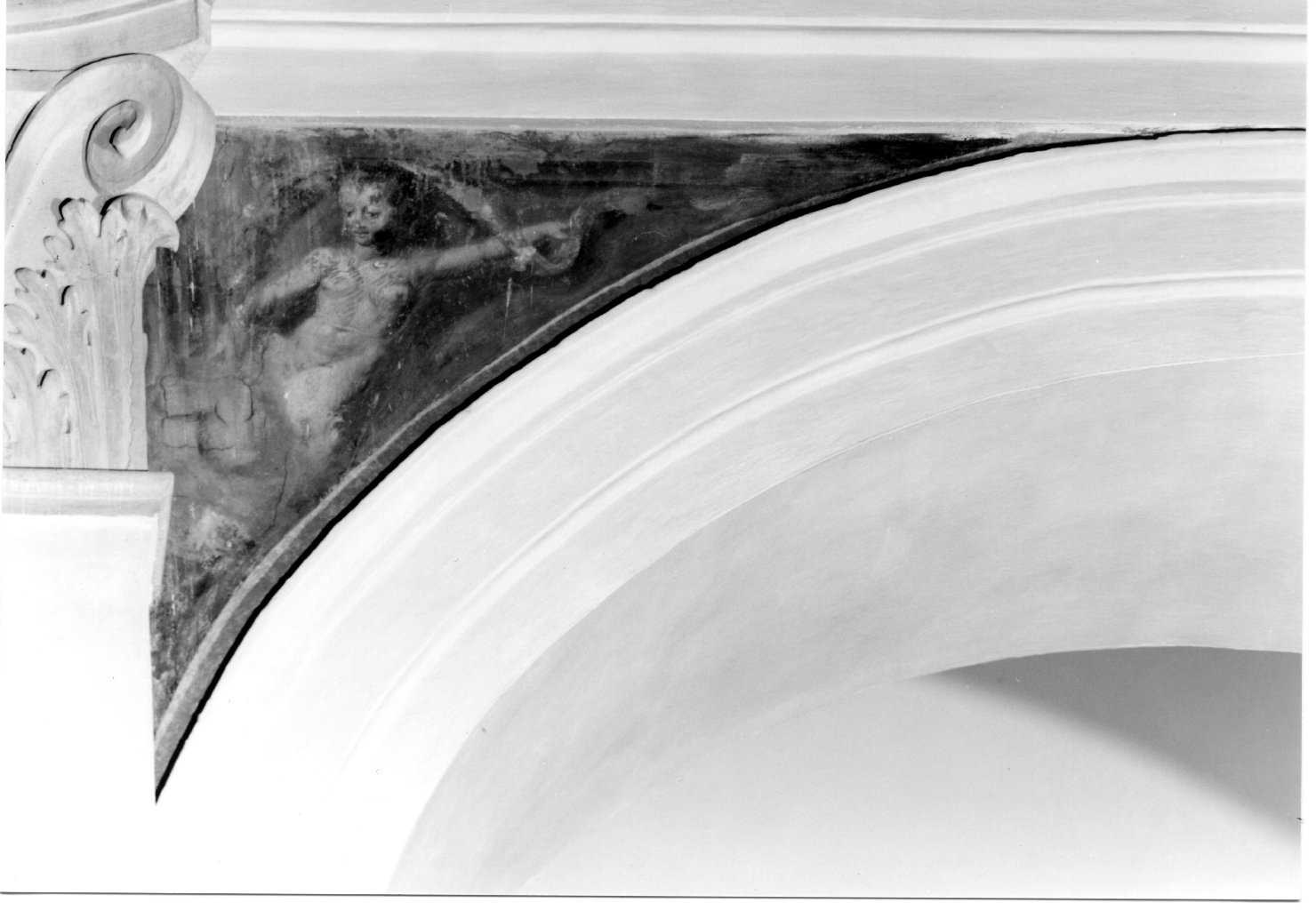 figura femminile (dipinto) di Chiavenna Giovanni Antonio detto Zavatta (sec. XVI)