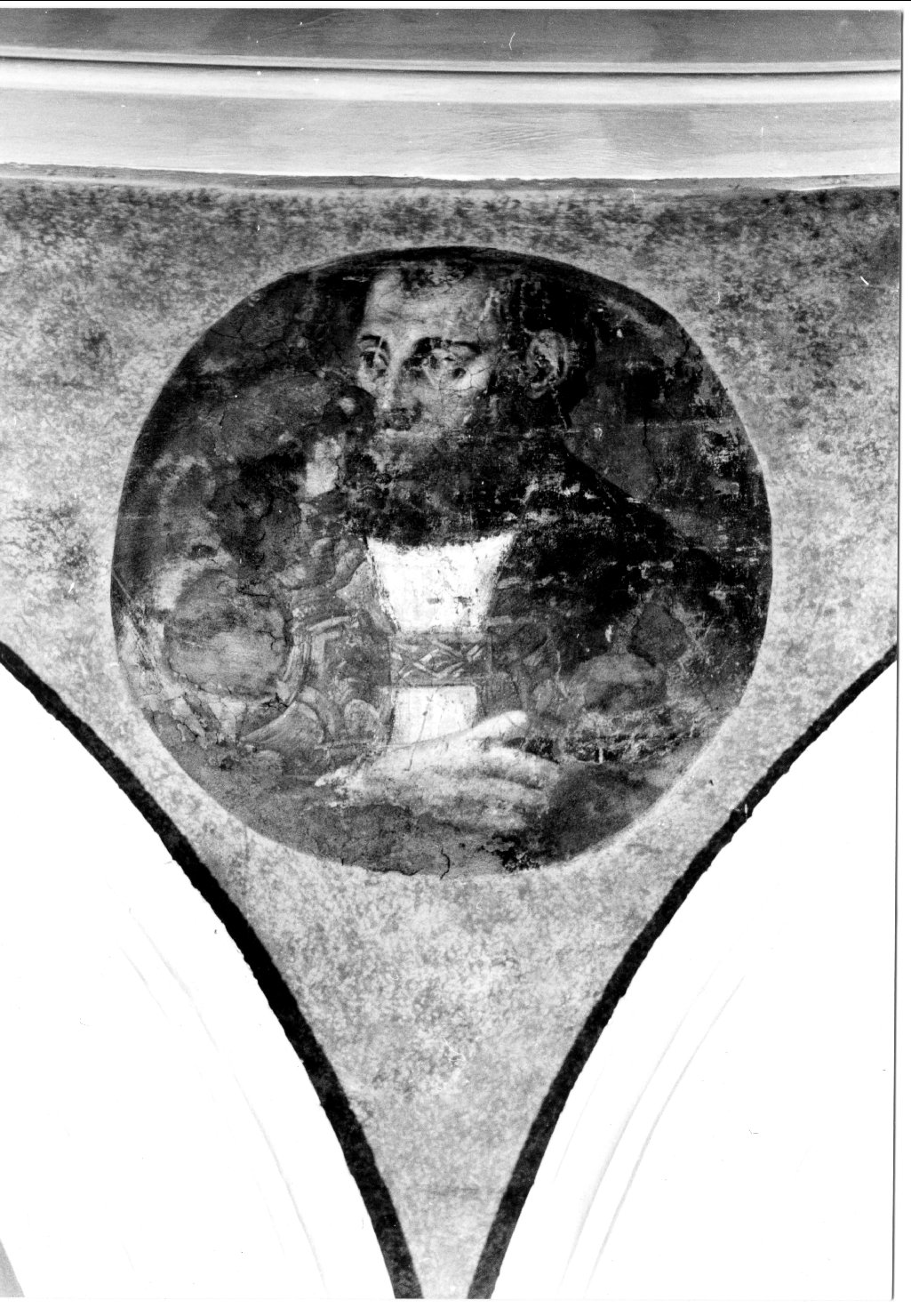 Santo vescovo (dipinto) di Chiavenna Giovanni Antonio detto Zavatta (sec. XVI)