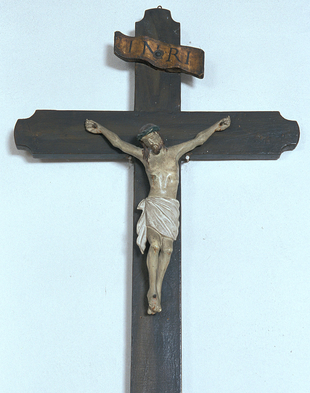 Gesù Cristo crocifisso (scultura) - ambito ferrarese (sec. XIX)