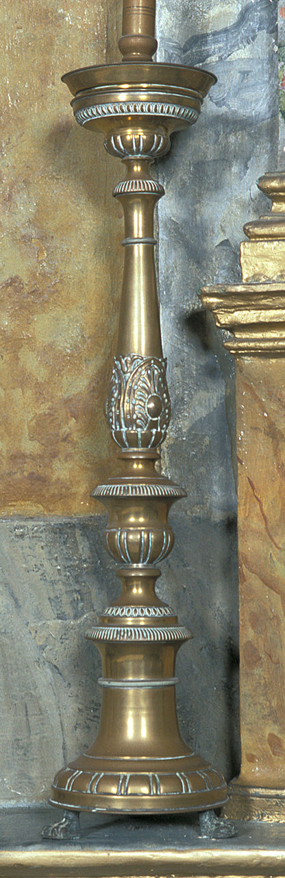 candeliere - produzione italiana (primo quarto sec. XX)