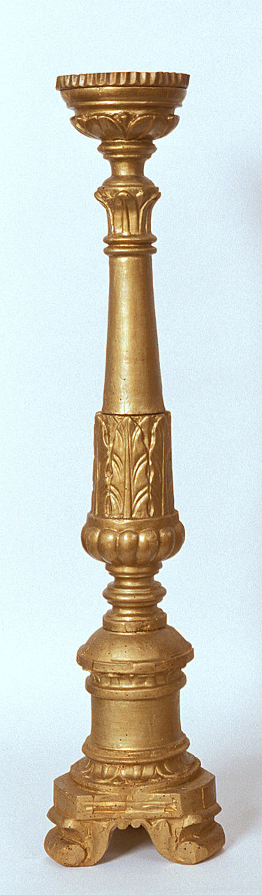candeliere - ambito ferrarese (metà sec. XIX)
