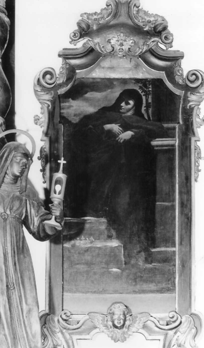 Santa Elisabetta d'Ungheria (dipinto) di Bononi Carlo (sec. XVII)