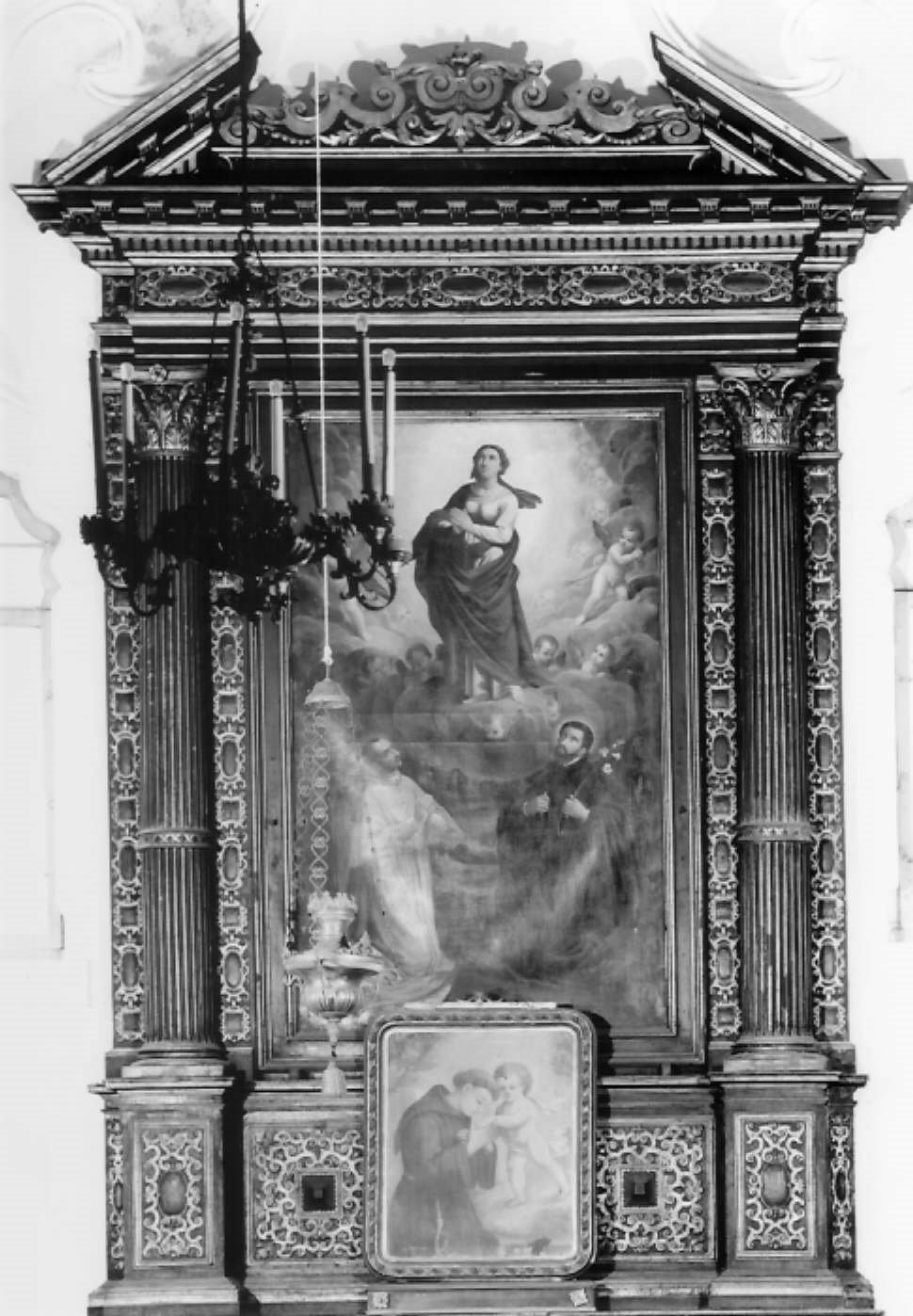 ancona - bottega ferrarese (sec. XVII)