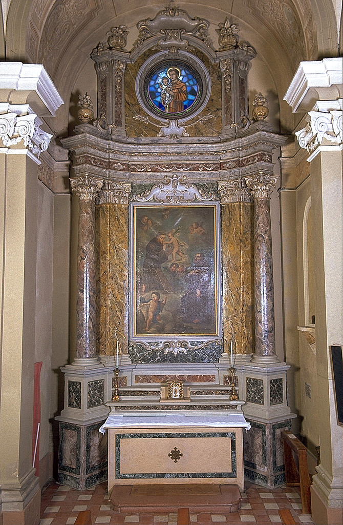 altare - manifattura ferrarese (prima metà sec. XVIII)