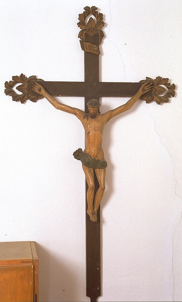 croce processionale - manifattura ferrarese (sec. XIX)