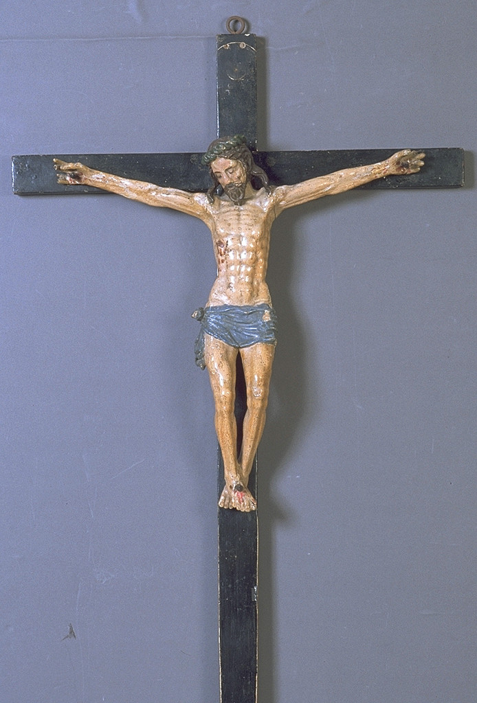 crocifisso - manifattura ferrarese (secc. XVIII/ XIX)