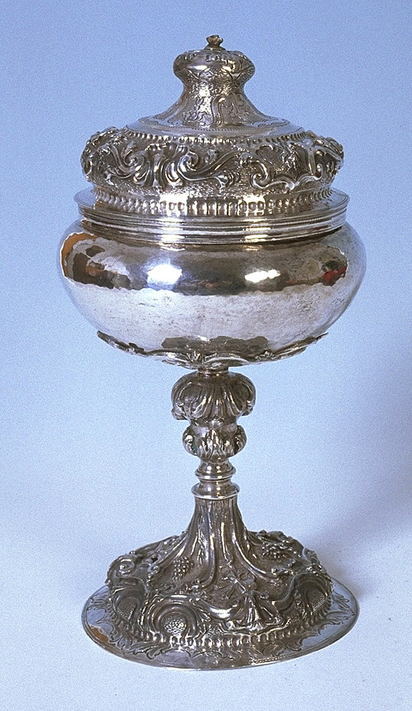 pisside - manifattura ferrarese (prima metà sec. XIX)