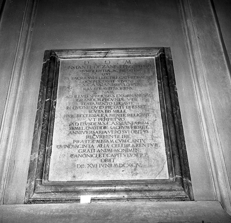 lapide - bottega emiliano-romagnola (sec. XVII)