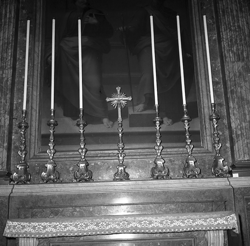 candeliere, serie - bottega emiliano-romagnola (sec. XVIII)