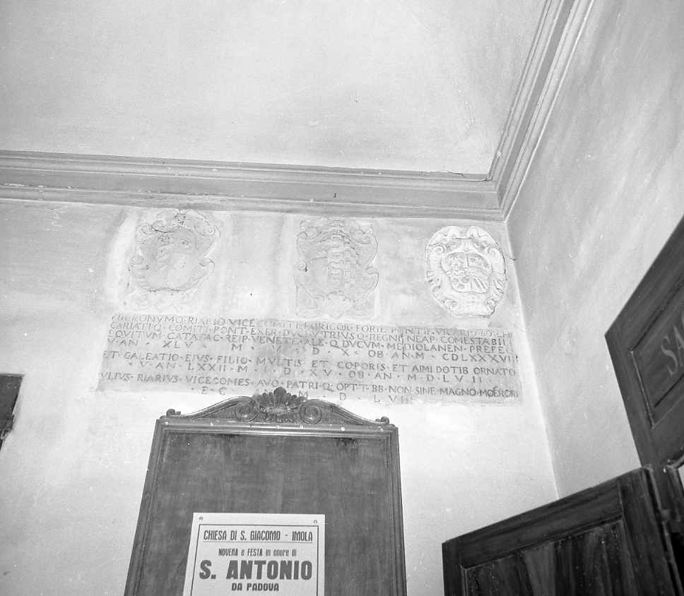 lapide - bottega emiliano-romagnola (sec. XVI)