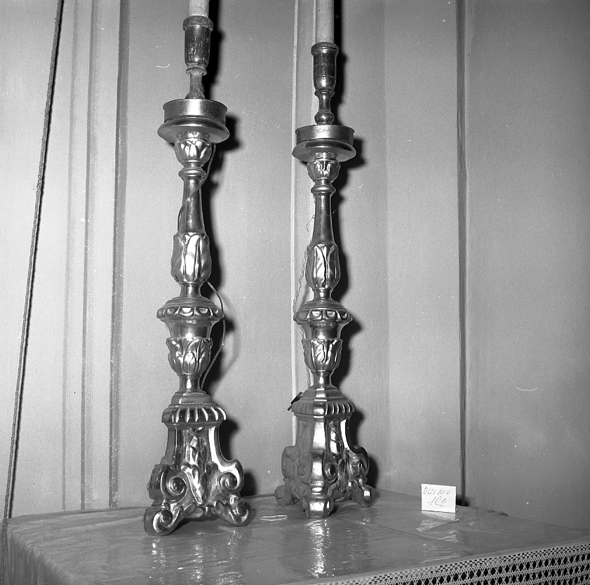 candeliere - bottega emiliano-romagnola (seconda metà sec. XVIII)