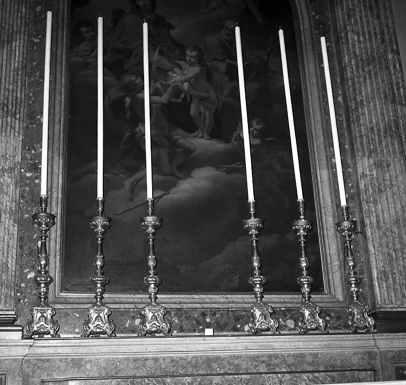 candeliere, serie di Ghirlanda F (seconda metà sec. XIX)