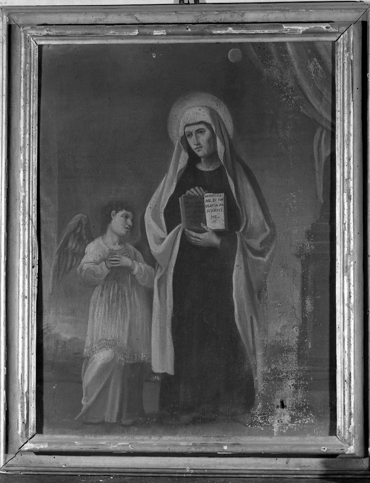 Santa Francesca Romana (dipinto) - ambito emiliano-romagnolo (sec. XVII)