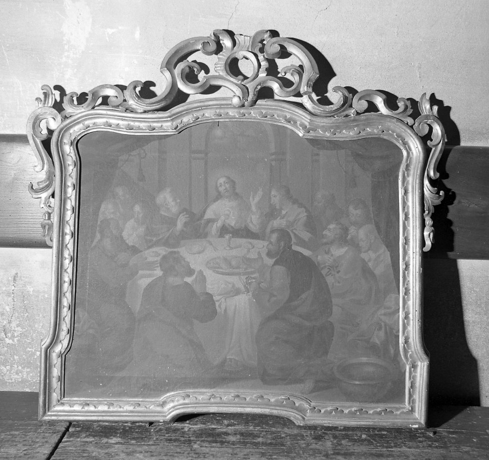 ultima cena (dipinto) - ambito emiliano-romagnolo (sec. XVIII)