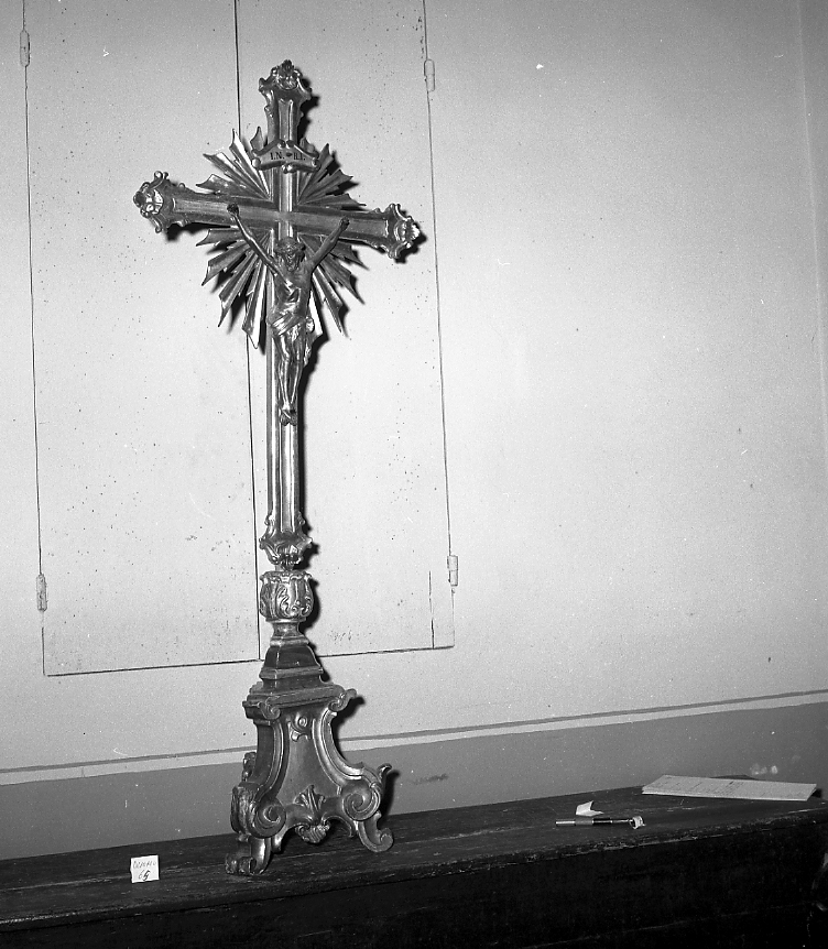 croce d'altare - bottega emiliano-romagnola (seconda metà sec. XVIII)