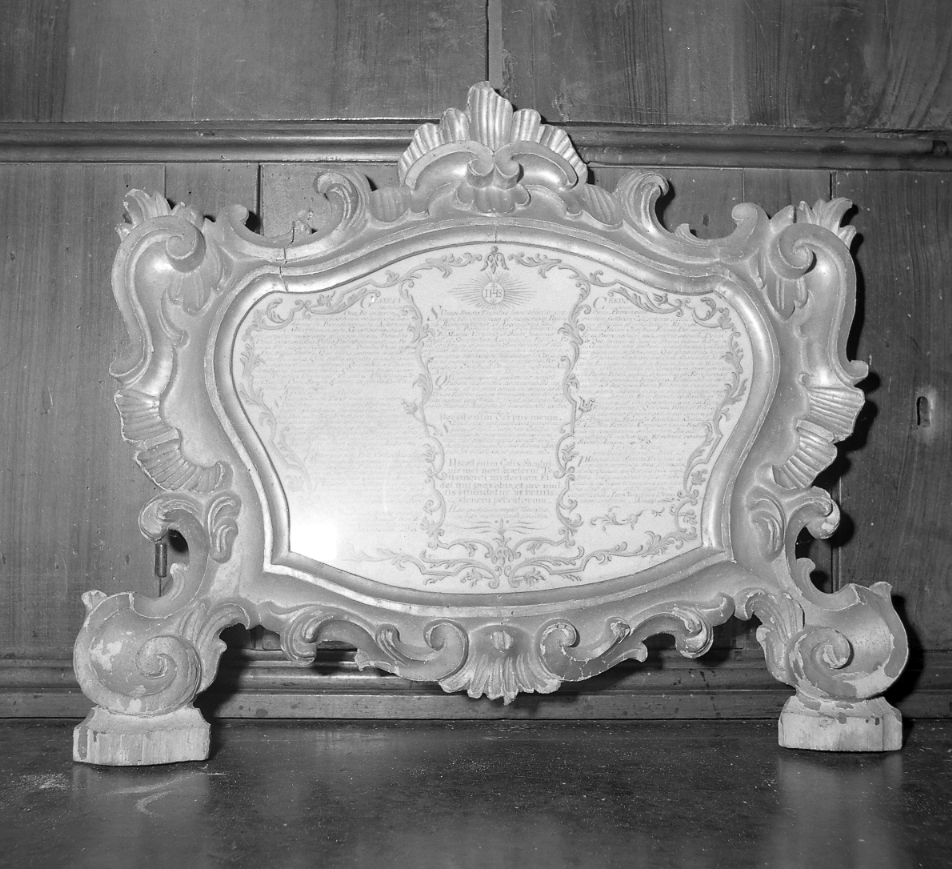 cartagloria, serie - bottega emiliano-romagnola (sec. XVIII)