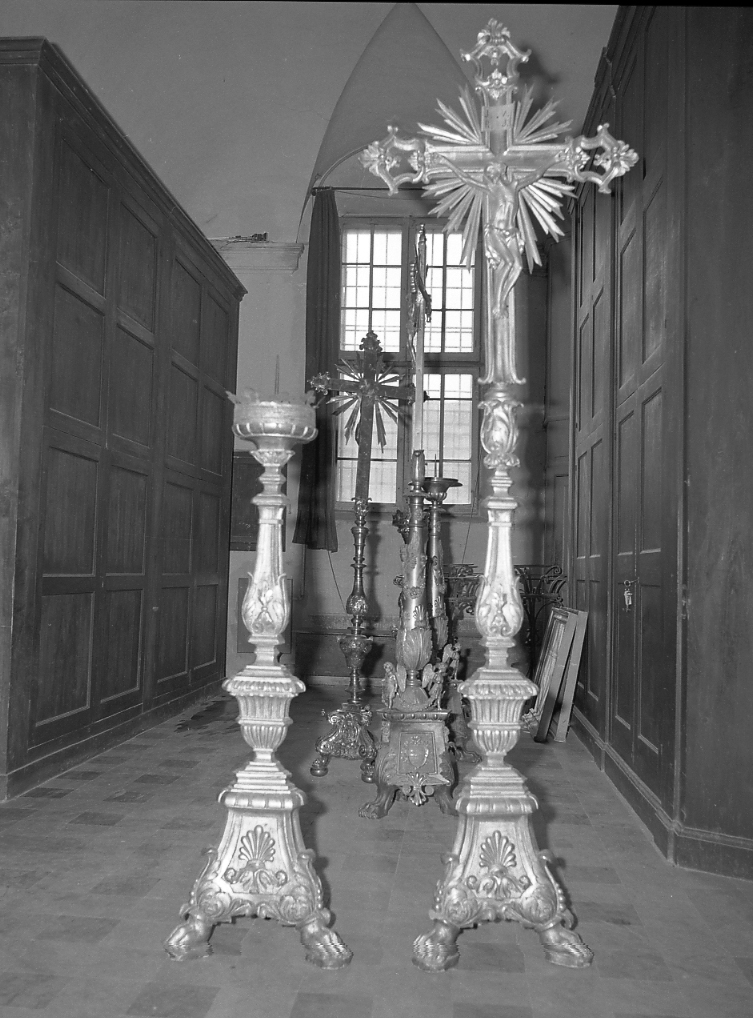 candeliere, serie - bottega emiliano-romagnola (sec. XIX)