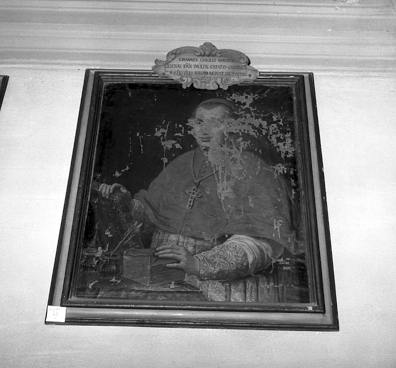 ritratto del cardinal Giovanni Carlo Bandi (dipinto) - ambito emiliano (sec. XVIII)