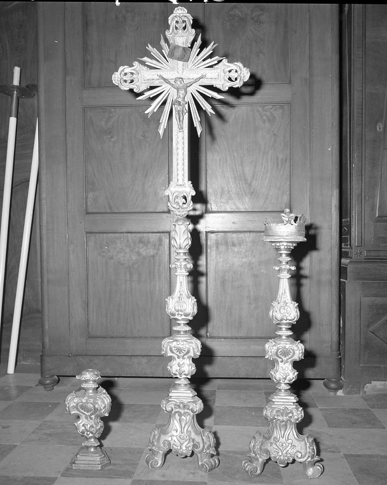 vaso d'altare, serie - bottega emiliano-romagnola (sec. XVIII)