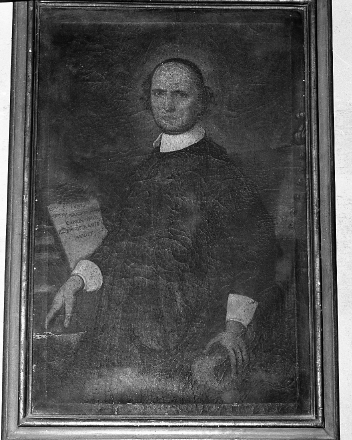 ritratto del canonico Manzoni (dipinto) - ambito emiliano-romagnolo (sec. XVIII)