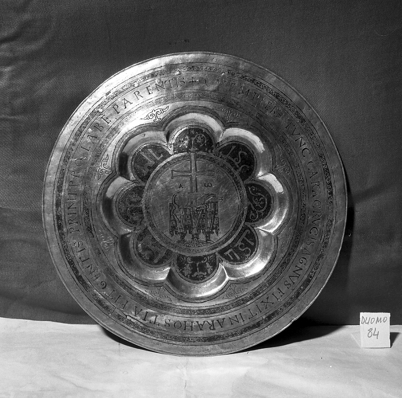 patena - bottega emiliano-romagnola (sec. XI, sec. XIII)