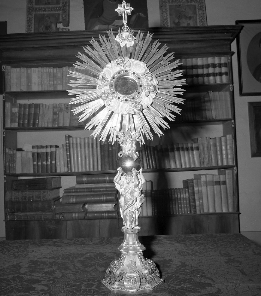 ostensorio - bottega emiliano-romagnola (sec. XVIII)