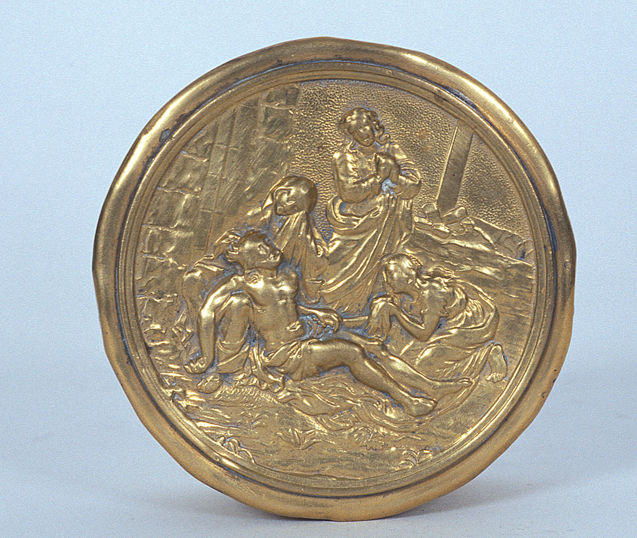 scatola per ostie - produzione italiana (secc. XIX/ XX)