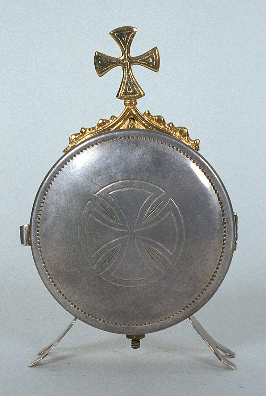 teca eucaristica - produzione italiana (sec. XX)