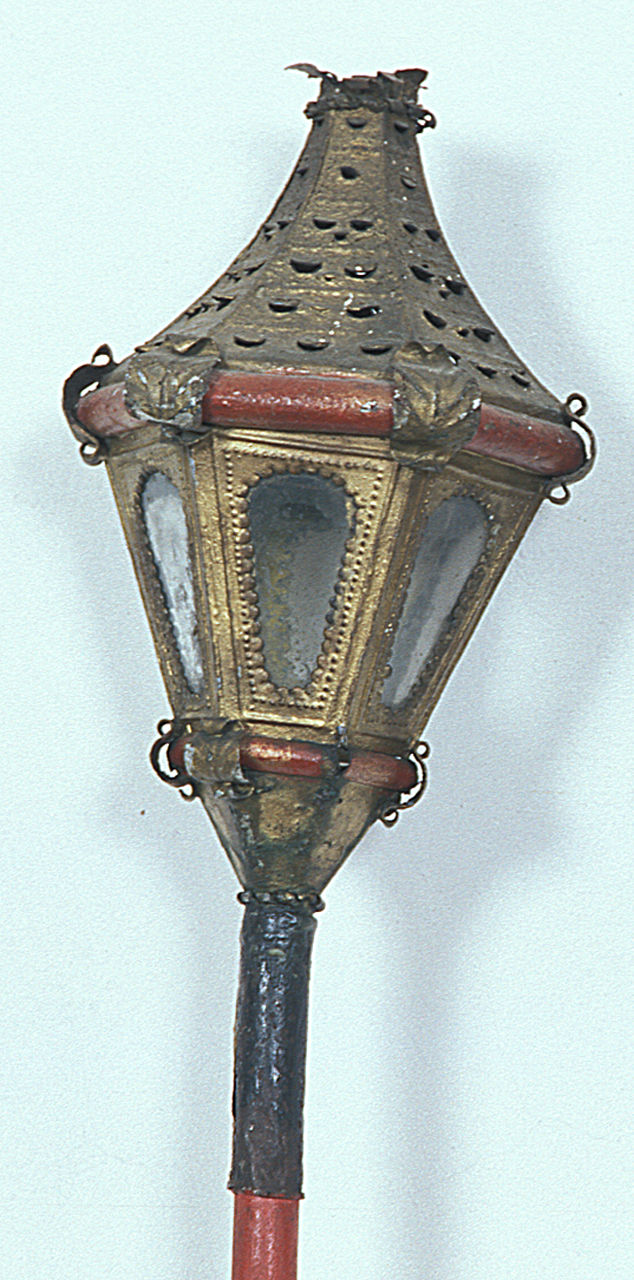 lanterna processionale, serie - ambito ferrarese (sec. XIX)