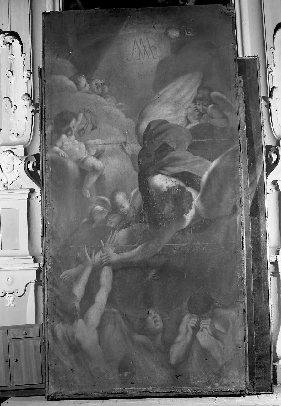 anime del purgatorio (dipinto) di Uberti Carlo (sec. XVIII)