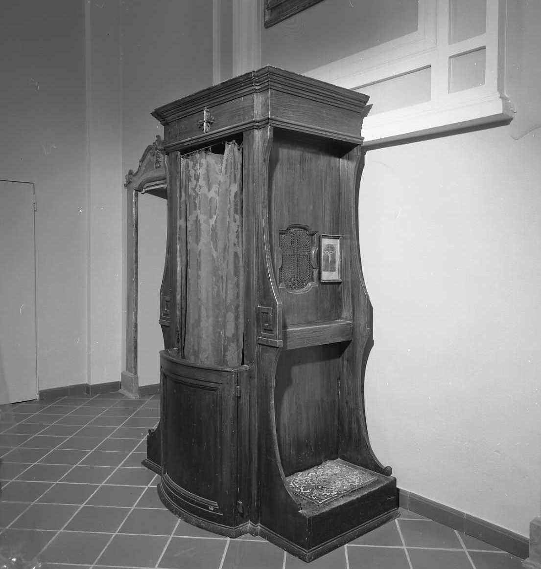 confessionale - bottega emiliano-romagnola (secc. XVIII/ XIX)
