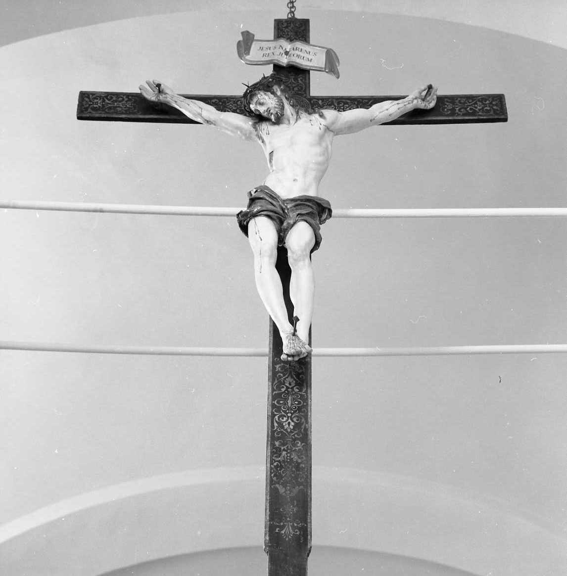 Cristo crocifisso (scultura) - bottega imolese (sec. XIX)