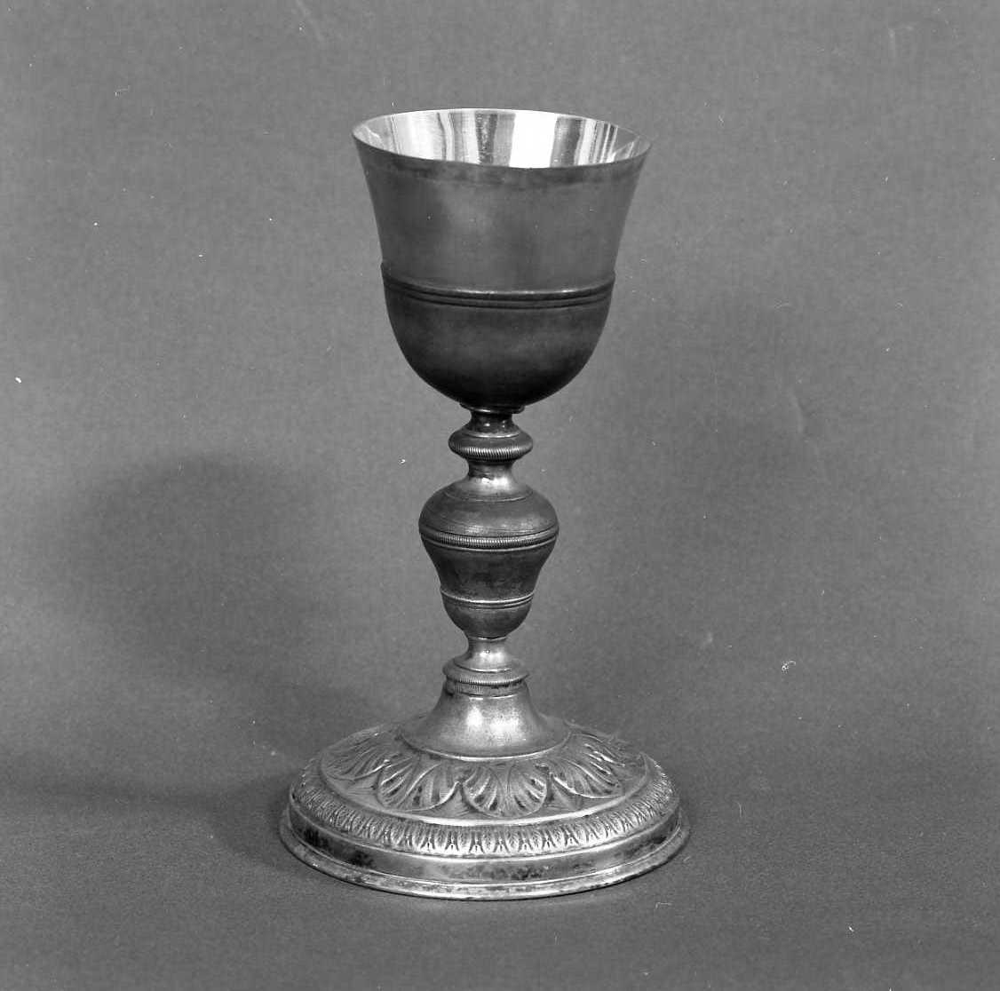 calice - bottega emiliano-romagnola (sec. XIX)