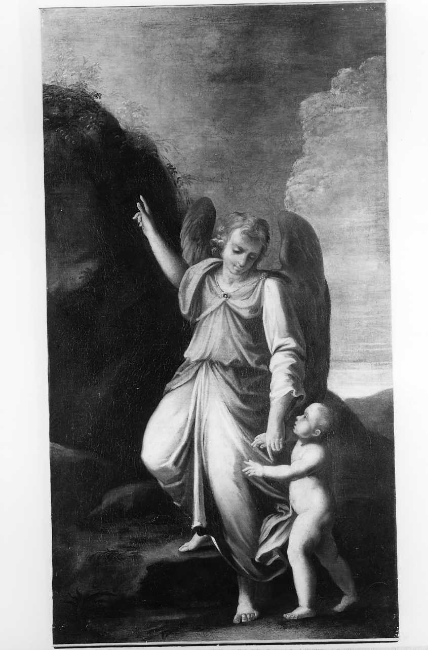 angelo custode (dipinto) di Mariani Vittorio (prima metà sec. XVIII)