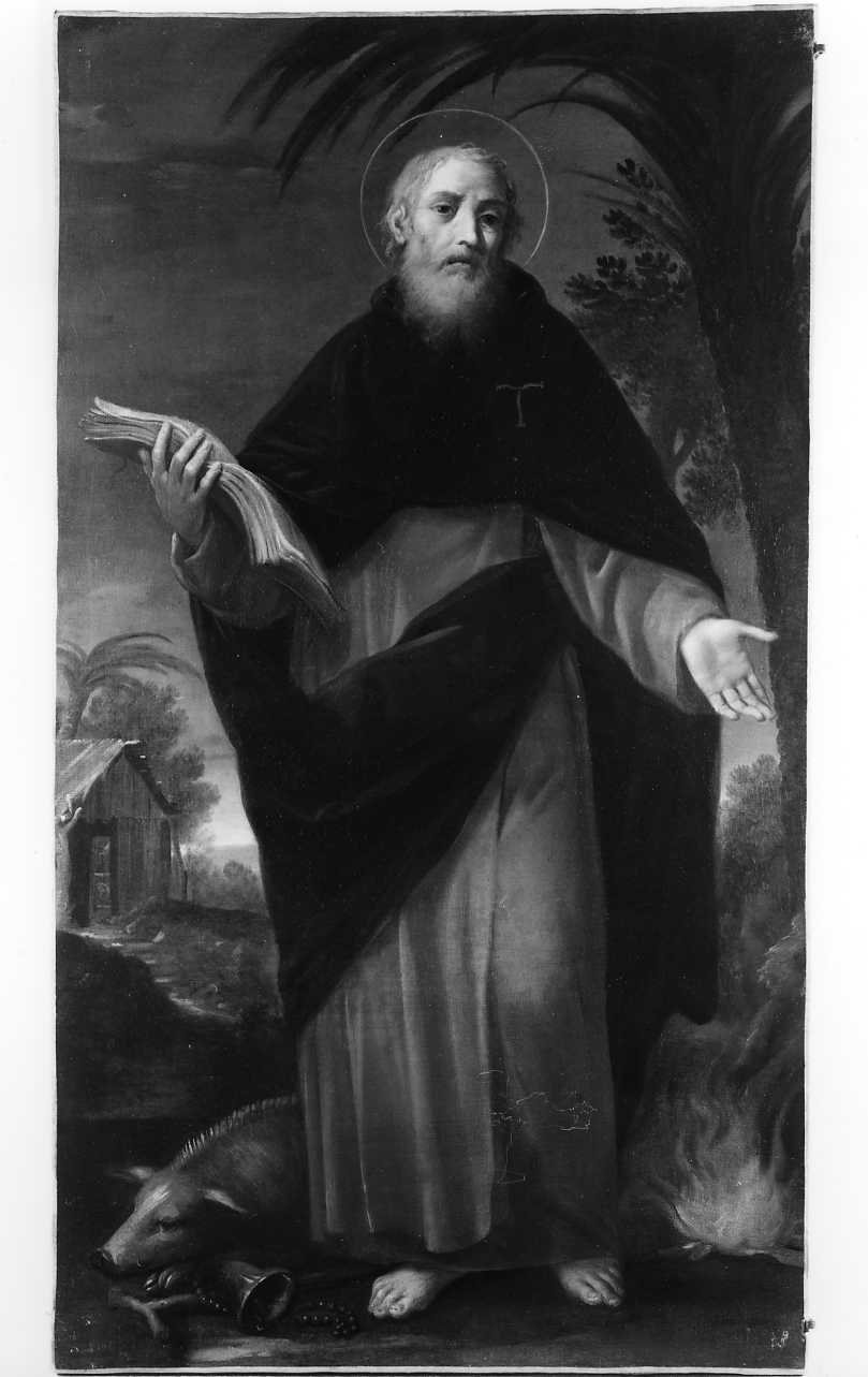 Sant'Antonio Abate (dipinto) di Mariani Vittorio (prima metà sec. XVIII)